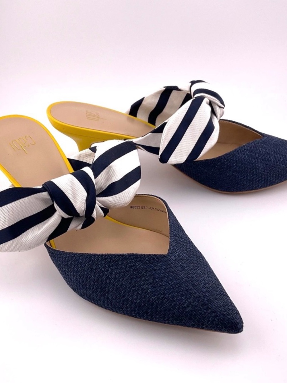 Cabi Bow Kitten Heels